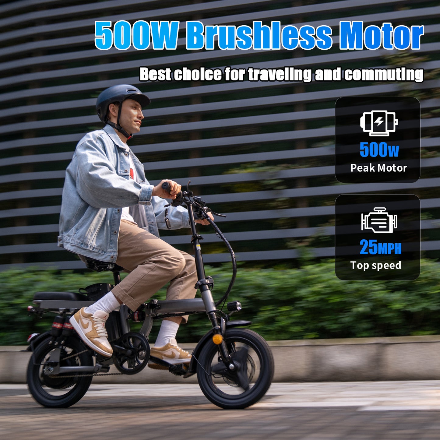 ASKGO Electric Bike Folding Electric Bicycle