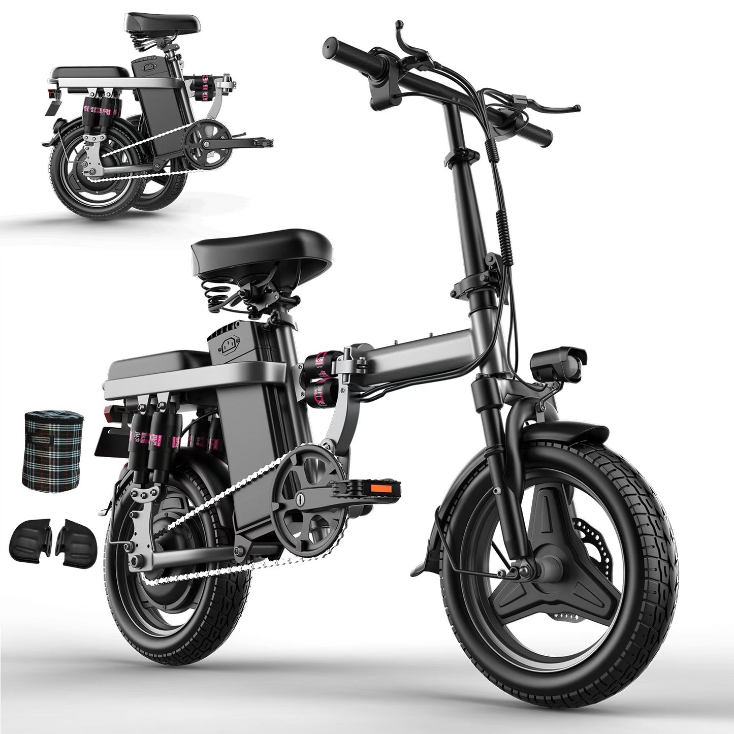 ASKGO Electric Bike Folding Electric Bicycle